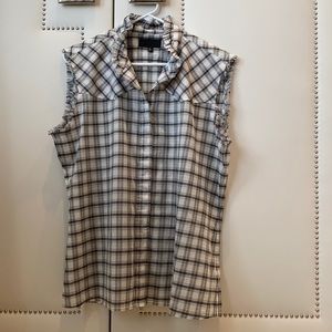 Plaid Nili Logan Blouse